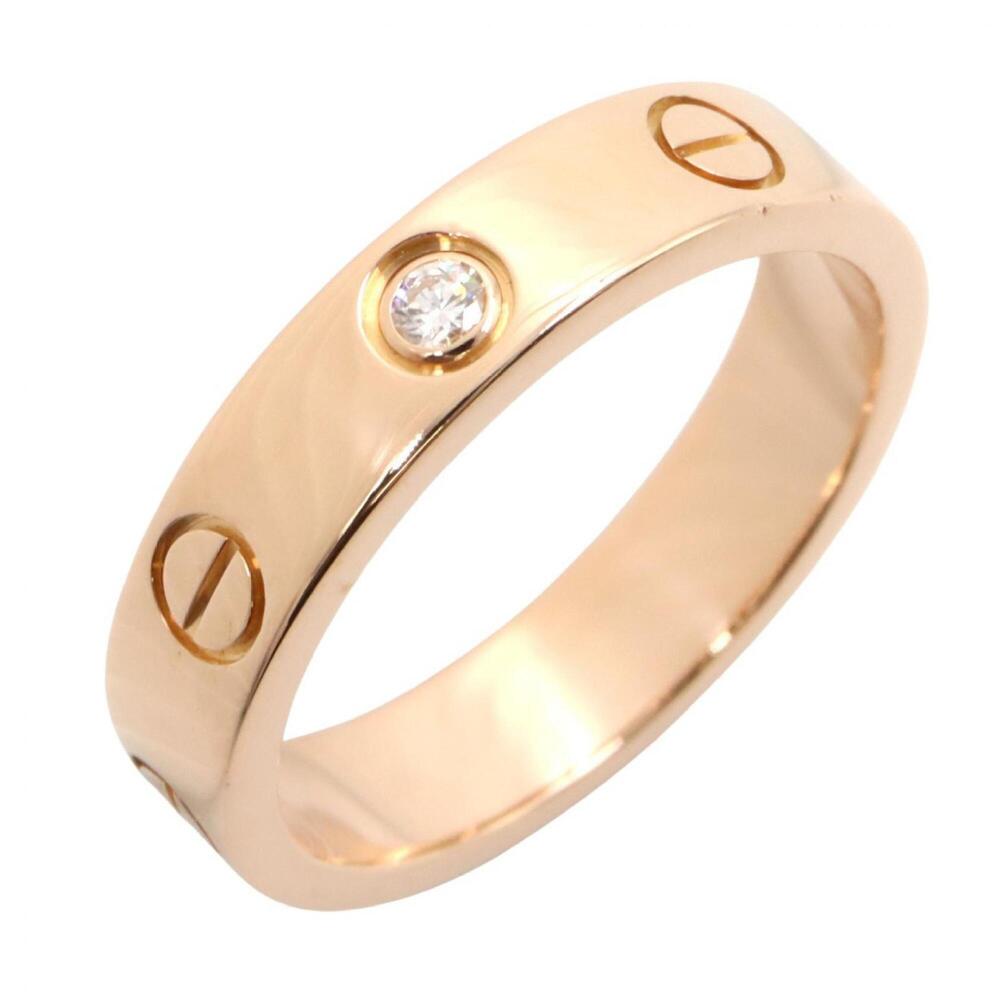 Cartier 18k Gold Diamond Love Ring